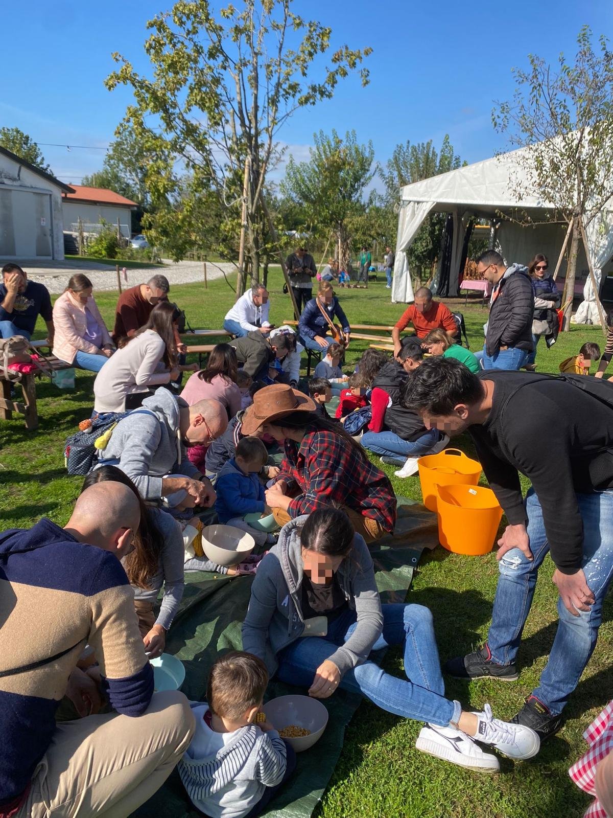 Bambini in fattoria a SANMI Campus