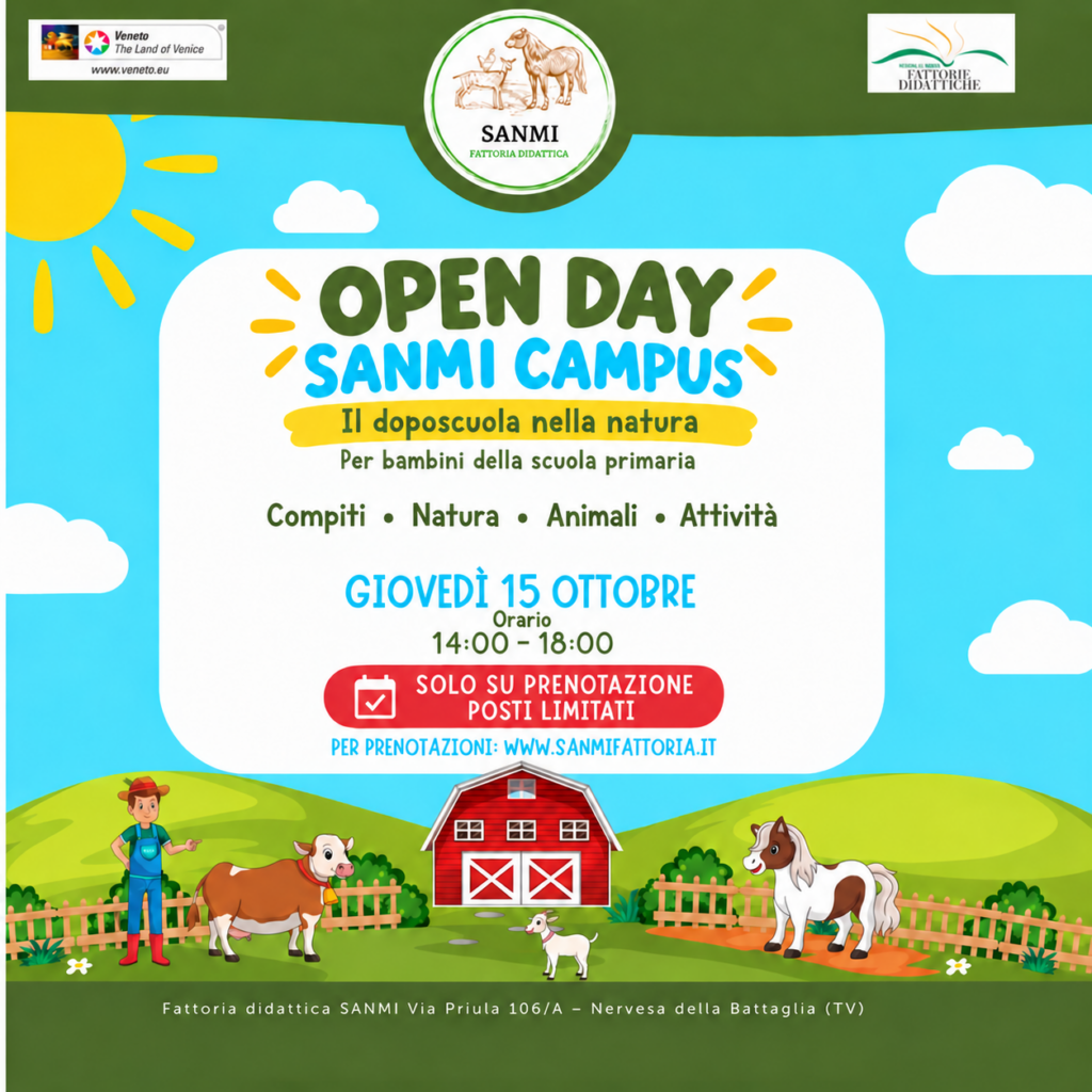 Locandina dell'evento OPEN DAY – sanmi campus